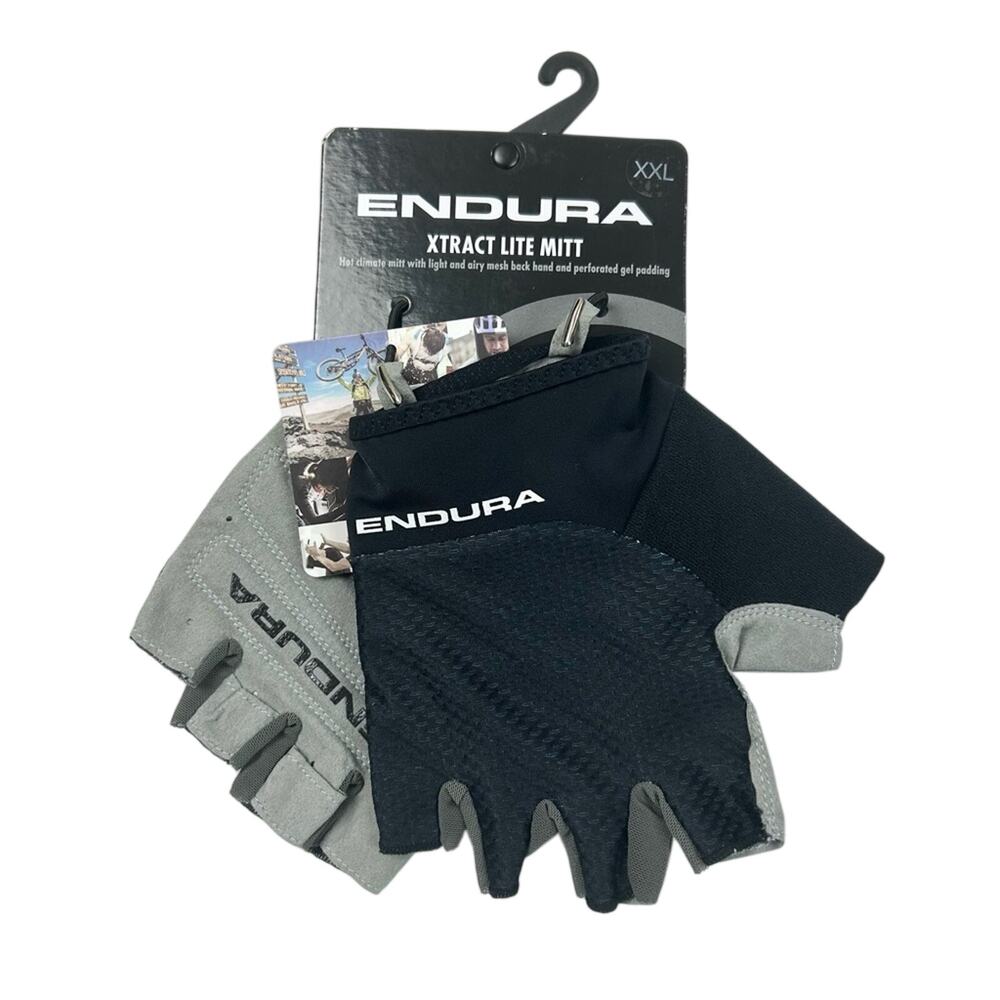Endura Xtract Lite Mitt Cycling Gloves Black Size XXL